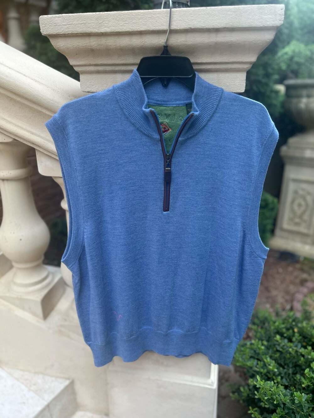 Orvis Men's 100% Merino Wool Quarter-Zip Sweater Vest